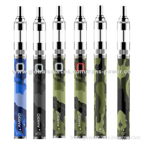 Itsuwa Amigo Various Voltage E Cigarette Batteries, 2,200mAh Battery, 5 Colors, 19mm Diameter/4-5V
